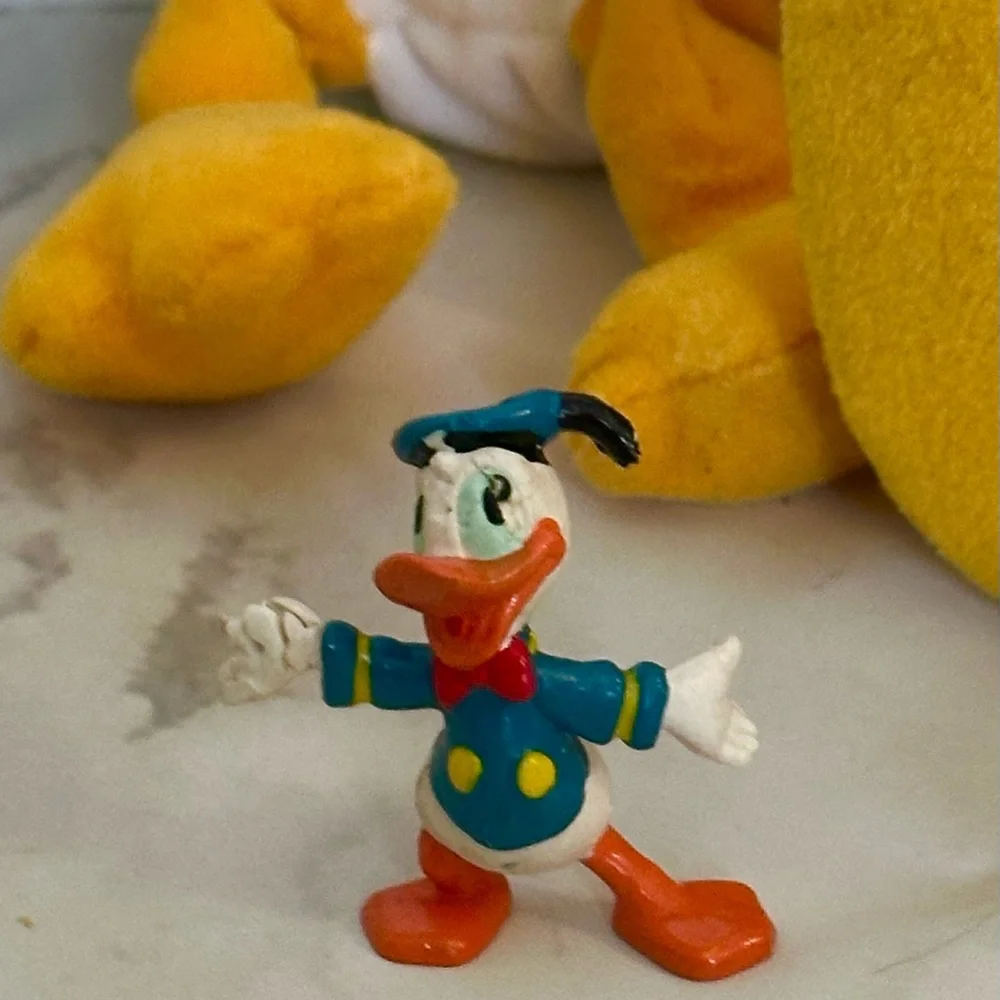 Vintage collection of Donald Duck Toy Set